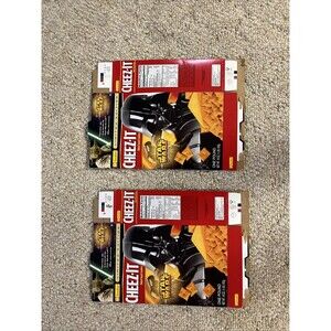 Lot of 2 Collectible Star Wars Cheez it boxes (flattened)